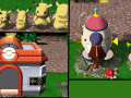 Pikachu, Pokemon Center, and Pikmin Rocket (Models)
